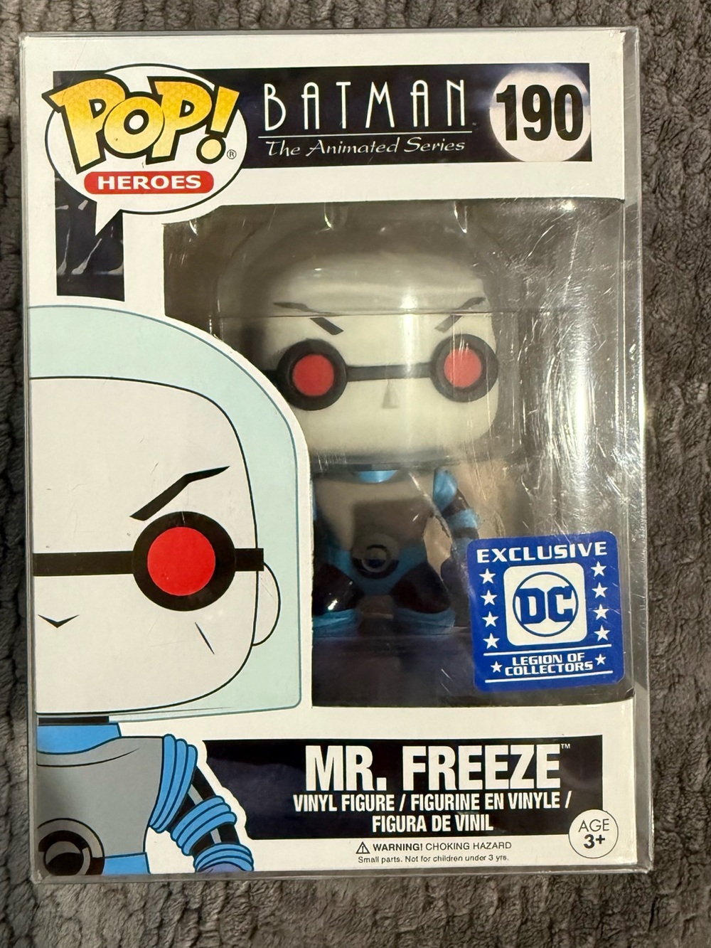 Funko Pop! Batman: The Animated Series Mr. Freeze #190 Legion of Collectors Excl